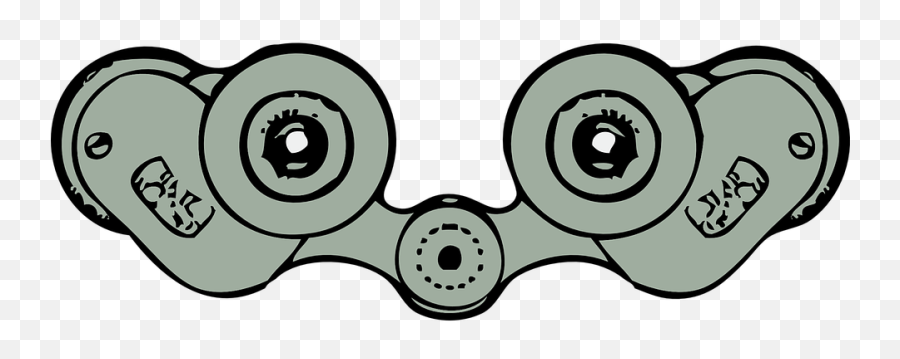 Free Spy Binoculars Vectors - Binoculars Emoji,Emoji Girl Magnifying Glass Earth