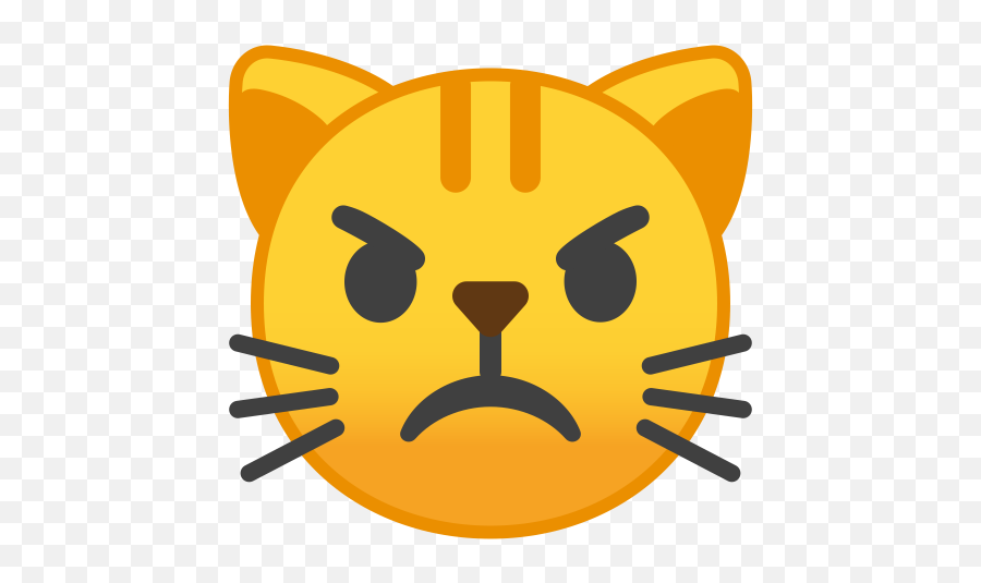 Myke Top Ten Pouting Emoji Icon - Sad Cat Emoji,Pout Emoji