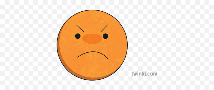 Angry Emoji Emoticon Smiley Face Ks2 Illustration - Smiley,Unsure Emoji