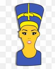 Nefertiti Emoji Clipart Sticker Shocked - Nefertiti Emoji,Pyramid Emoji