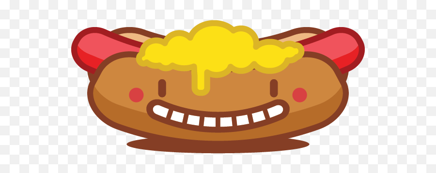 Hotdog Emoji - Illustration,Hotdog Emoji
