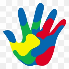 Hands Kid Clipart Free Images - Of Colorful Emoji