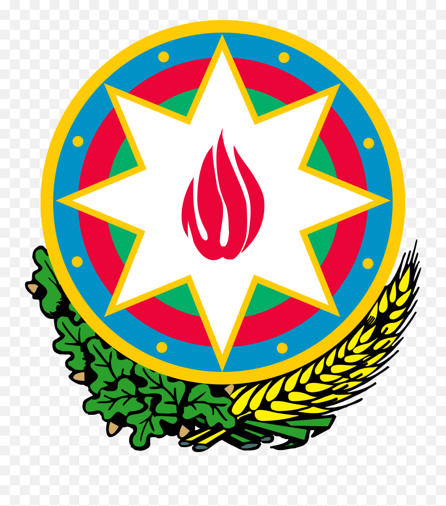National Emblem Of Azerbaijan - Coat Of Arms Of Azerbaijan Emoji,Iceland Flag Emoji