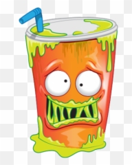 Grossery Gang Mushy Slushy Clipart - Grossery Gang Clipart Emoji,Slushie Emoji
