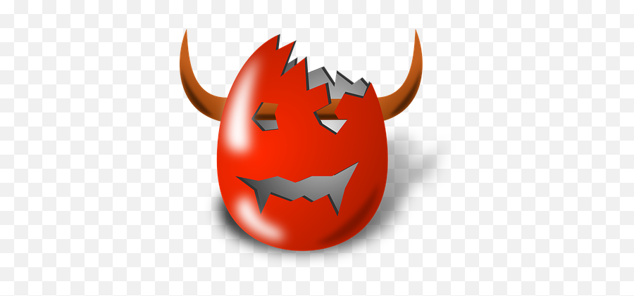 Free Devilish Devil Vectors - Easter Egg Decorating Ideas Emoji,Emoticon Devil Horns