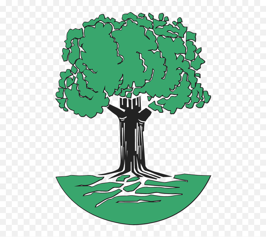 Free Oak Tree Vectors - Oak Tree Clip Art Emoji,Broccoli Emoticon
