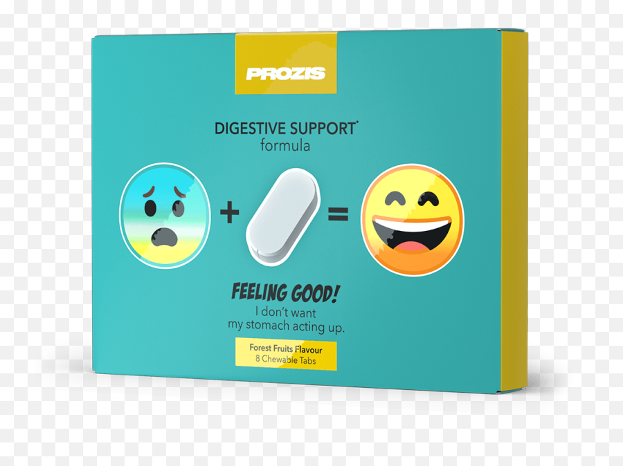 Digestive Care 8 Chewable Tabs - Smiley Emoji,Dont Care Emoticon