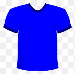 T - Blue Shirt Clip Art Emoji