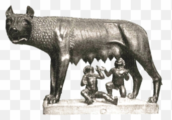 Canis Lupus - Romulus And Remus Clip Art Emoji