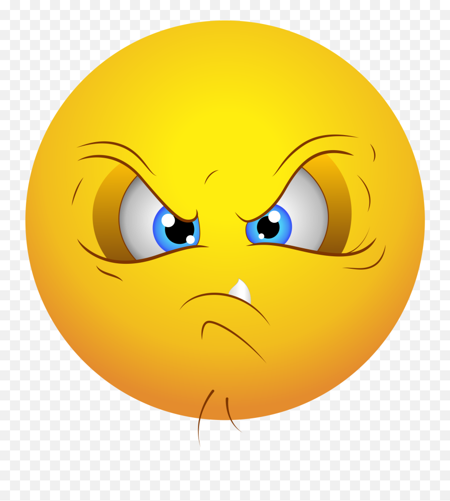 Angry Emoji Decal - Emoji Angry Face,Angry Emoji