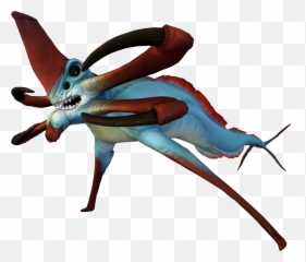 Subnautica Reaper Leviathan Clipart - Subnautica Below Zero Alien Emoji,Grandma Emoji