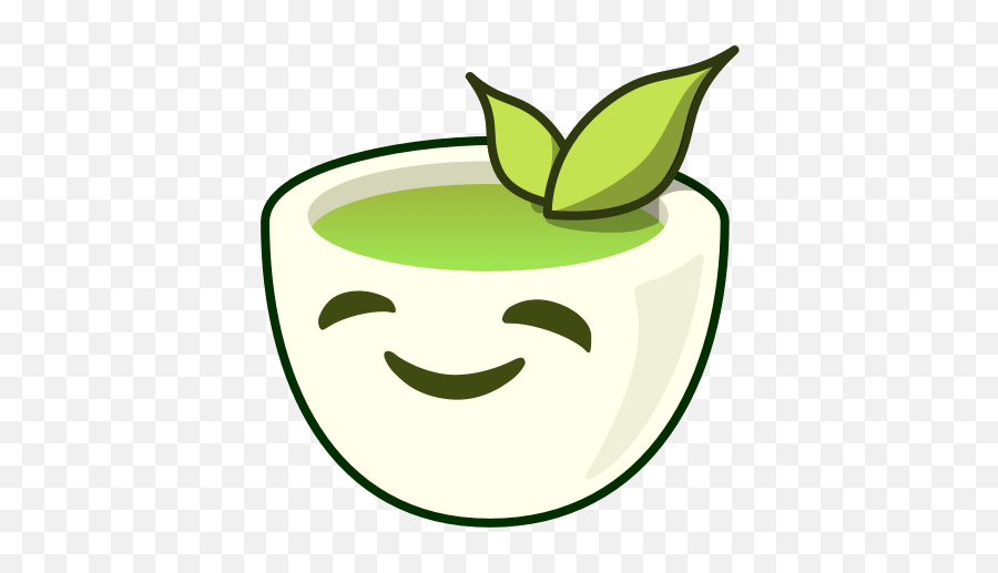 Gen0 - Happy Stickers Cuppy Emoji,Green Tea Emoji