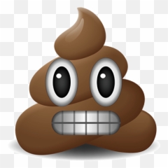 Poop Emoji Stickers - Poop Emoji,Brown Square Emoji