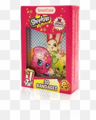 Smart Care Shopkins Character Bandages 20 Count - Kins 3d Emoji