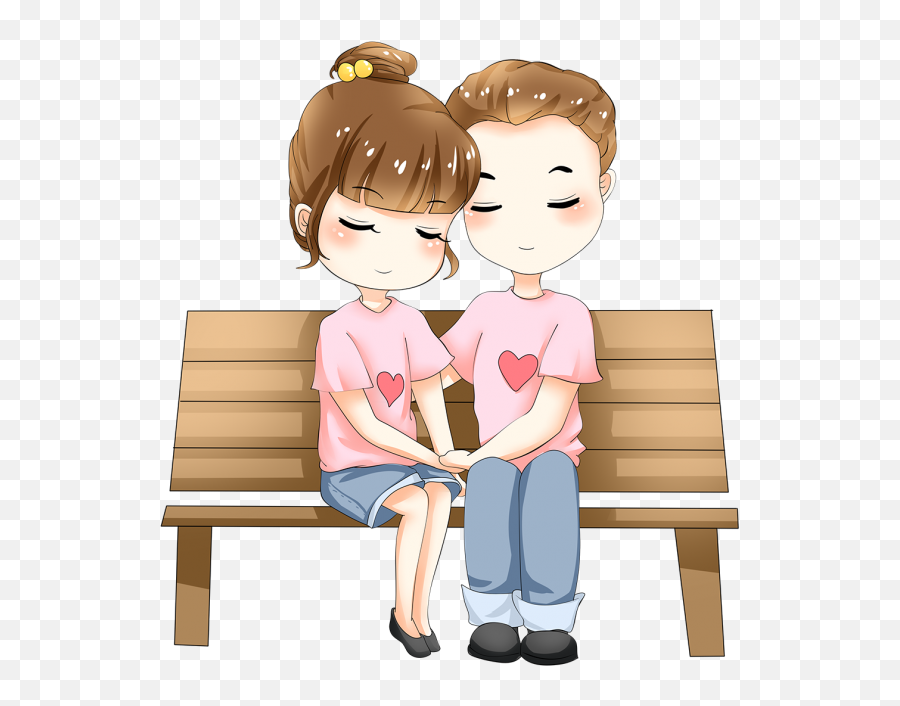 Valentines Day Couple Png Image Free - Cartoon Cute Couple Png Emoji,Couple  Emoji Png - free transparent emoji 