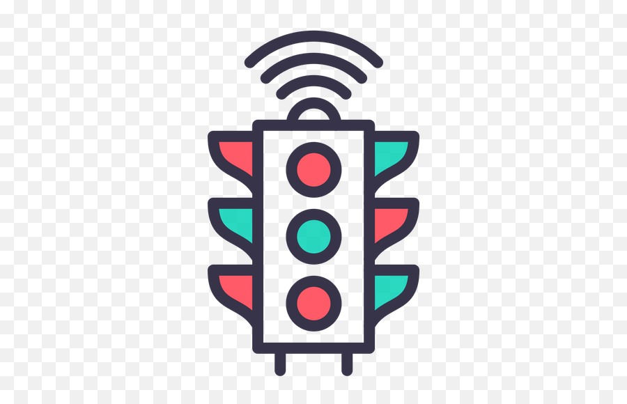 Smart Icon Of Colored Outline Style - Available In Svg Png Traffic Light Png Smart Emoji,Traffic Light Emoji