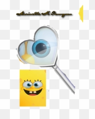 Spongebob Original Eyes Yellow - Sticker By Star Clip Art Emoji,Spongebob Emoticon