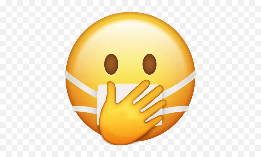 Coronaemoji - Emoji Whatsapp Sticker,Big Orange Emojis