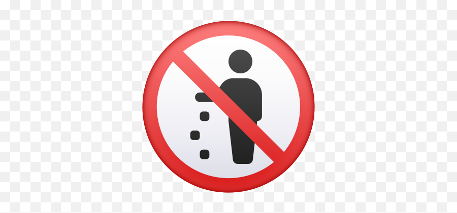 No Littering Icon - Free Download Png And Vector No Video Emoji,Call Me Emoji
