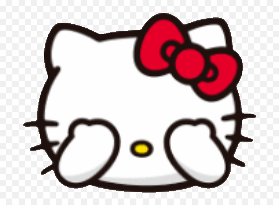 Hellokitty Emoji Sticker By - Hello Kitty Emoji Png,Hello Emoji
