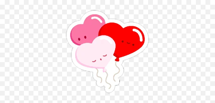 Love Emojis - Stickers For Whatsapp Girly,Pink Heart Emojis
