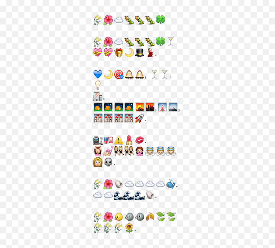 Emoji Poems - Clip Art,Emoji Sentences
