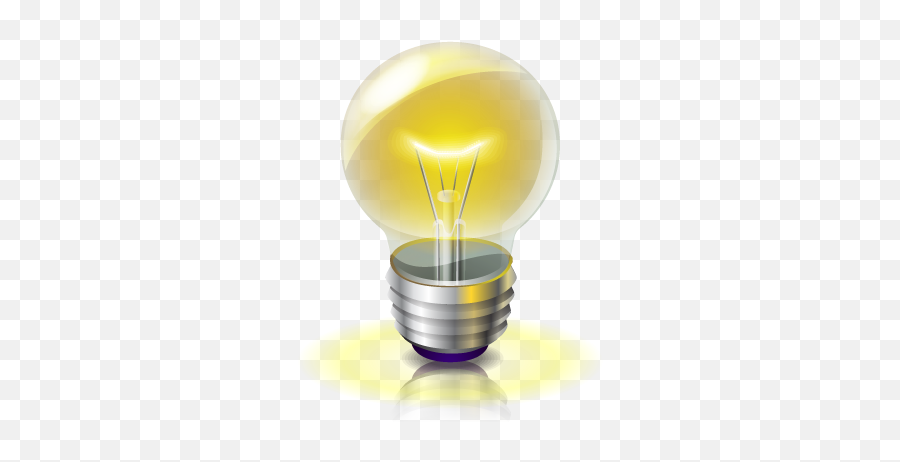 Electric Light Bulb Cut Out - Light Bulb 3d Png Emoji,Lightbulb Emoji