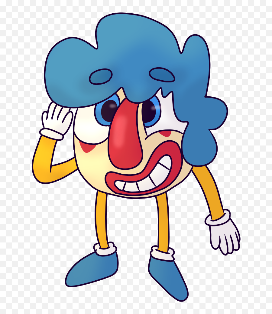 Clown Emoji - Cartoon,Idk Emoji