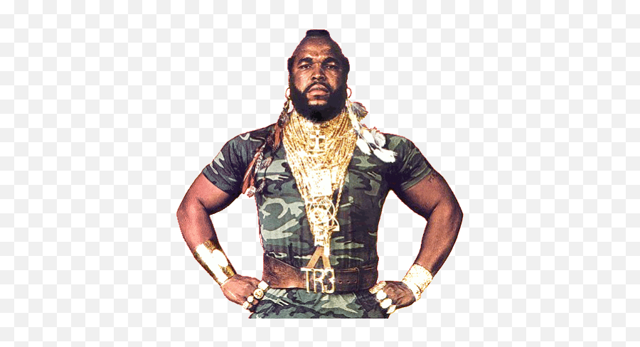 Top Mr T Stickers For Android Ios - Rapper With A Lot Of Chains Emoji,Mr T Emoji