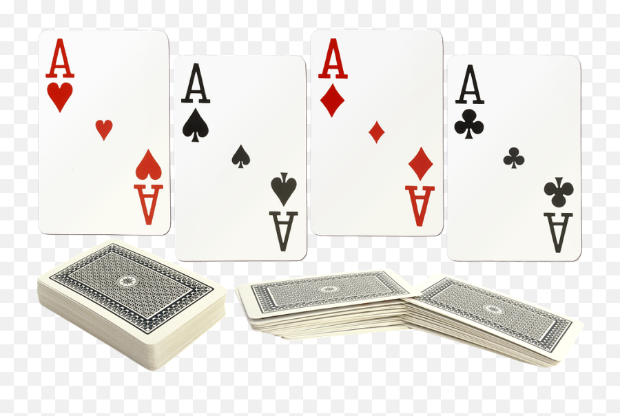 Playing Cards Card Deck Aces Four - Poker Emoji,Ace Card Emoji
