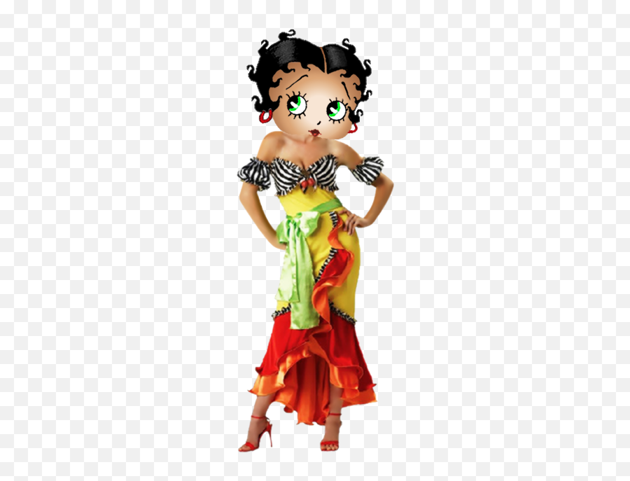 Betty Boop Bahama Mama Bahamas - Carmen Miranda Costume Emoji,Hula Dancer Emoji