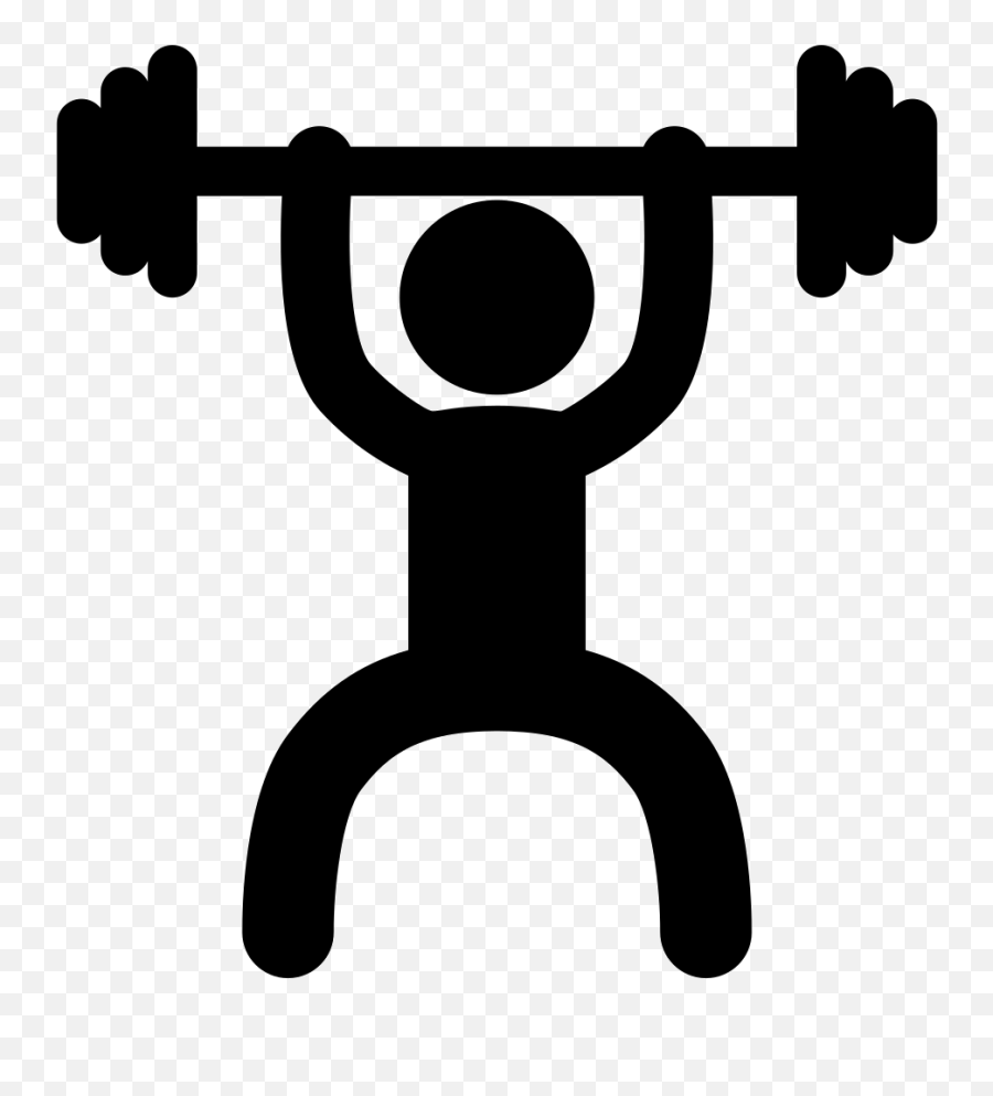 Weight Lifting Clothes Dont Fit Clipart - Weightlifting Icon Emoji,Crossfit Emojis