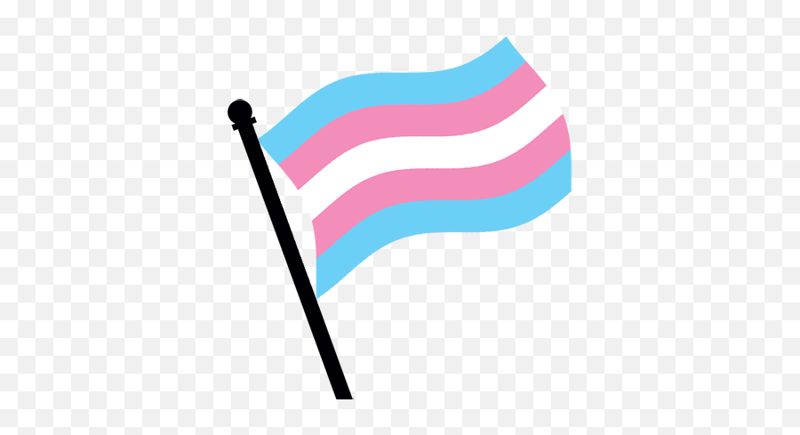 Trans Pride Sticker Set - Transgender Flag Clip Art Emoji,Us Flag Emoji
