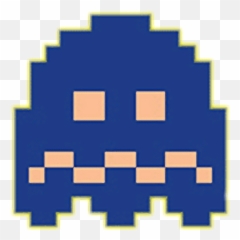 Download Fantasma Pacman Juegos Videogames Games Ghost Png - Pacman Ghost Transparent Background Emoji,Pac Man Emoji