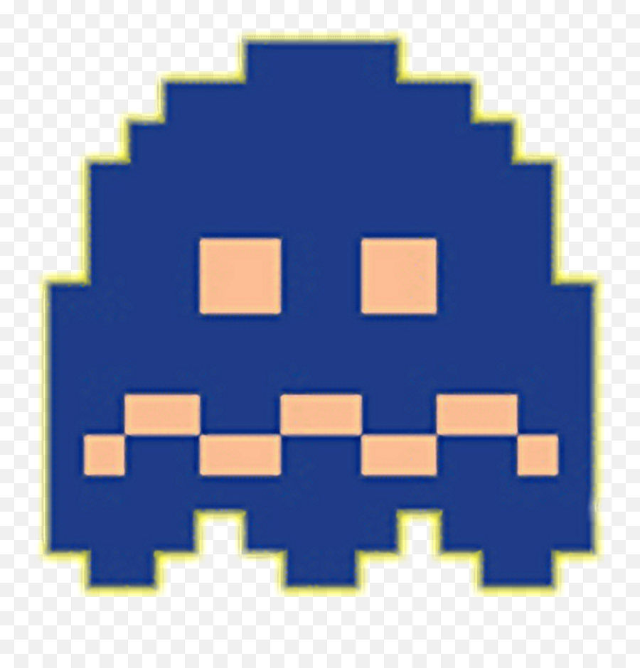 Download Fantasma Pacman Juegos Videogames Games Ghost Png - Pacman Ghost Transparent Background Emoji,Pac Man Emoji