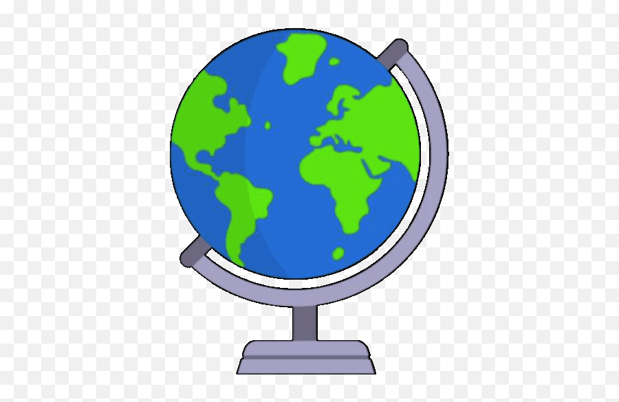Globe - Countries Where The Simpsons Is Banned Emoji,Flat Earth Emoji