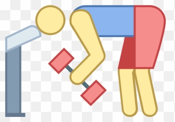 Man Bending Over With His Head - Clip Art Emoji