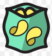 Potato Chips Icon At Getdrawings - Cartoon Potato Chips Png Emoji,Potato Chip Emoji