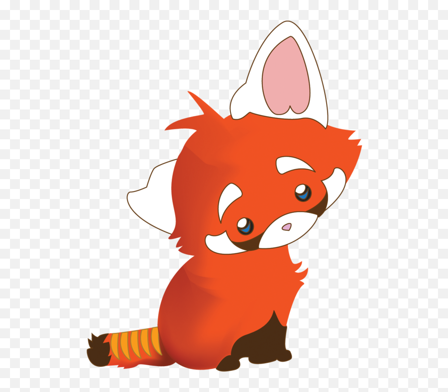Chibi Panda - Cute Easy Draw Red Panda Emoji,Meteor Emoji