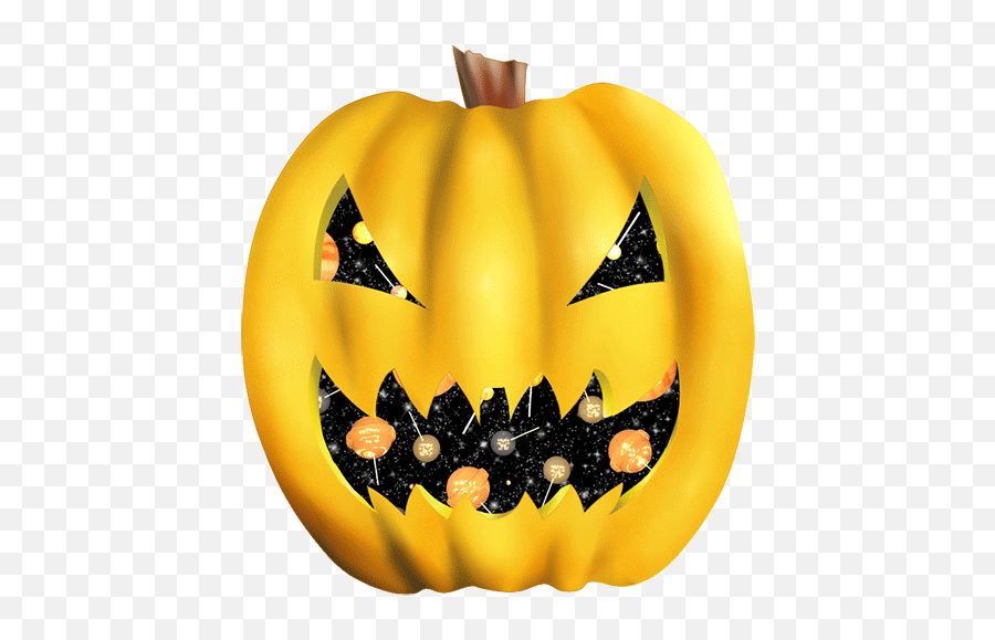 Top This Pumpkin Stickers For Android U0026 Ios Gfycat - Cute Jack O Lantern Transparent Gif Emoji,Jackolantern Emoji