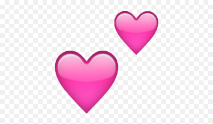 Wathsapp Emoji Heart Sticker - Love Heart Emoji Transparent Background,Heart Shape Emoji