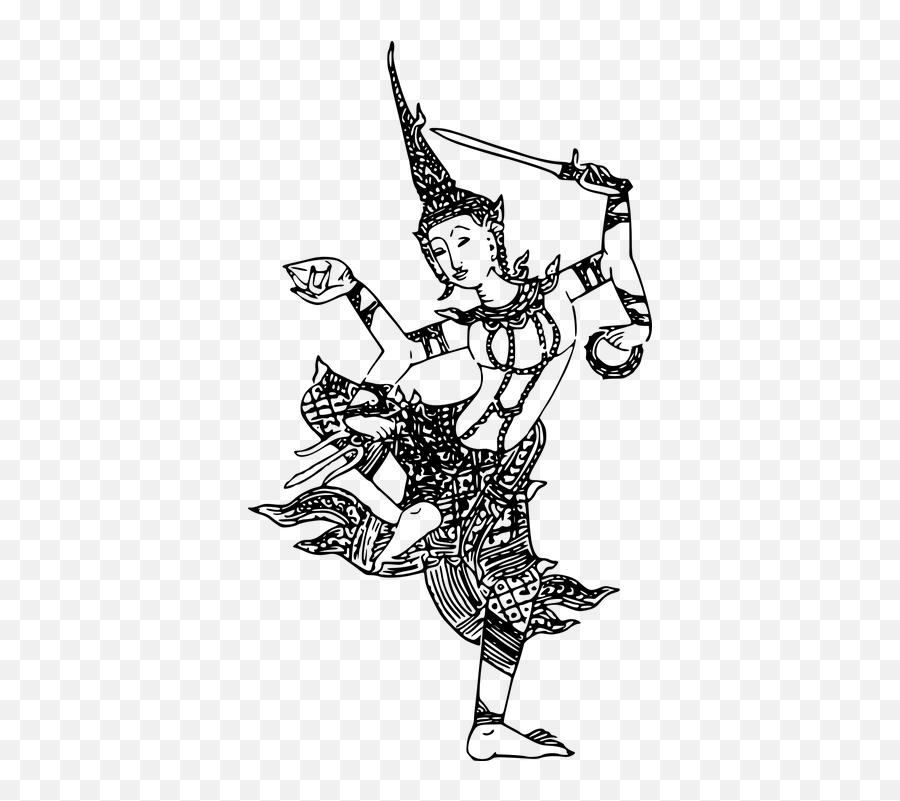 God Hindu Hinduism Non - Vishnu Photo Black And White Emoji,Dove Emoji