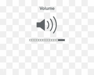 Sticker Volume Up Iphone Ios - Monochrome Emoji,Volume Emoji