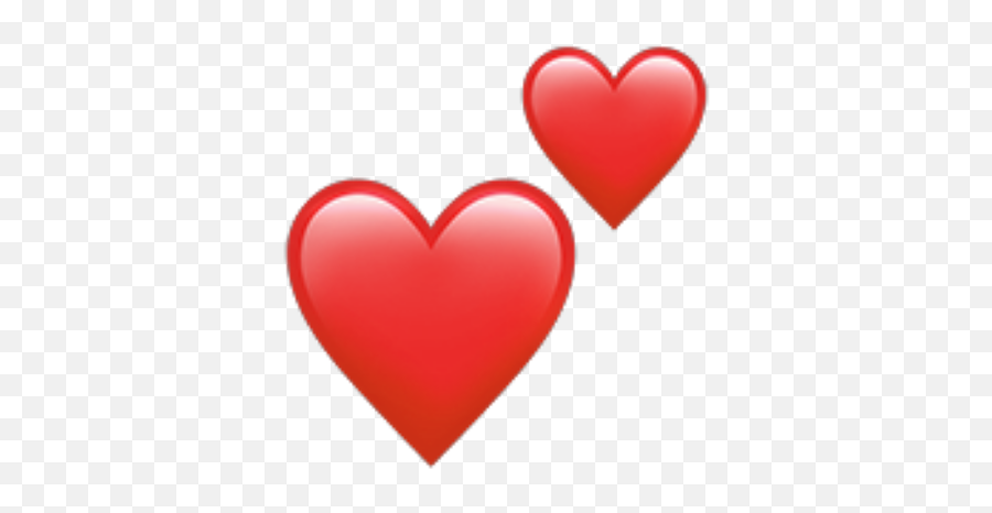 Red Heart Redheart Emoji Heartemoji - Heart Emoji Transparent Background,Apple Heart Emoji