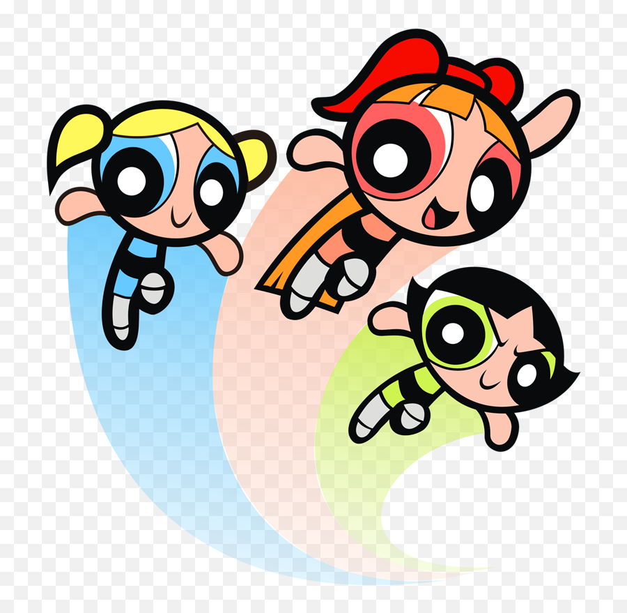 Free Blonde Hair Cartoon Characters - Power Puff Girls Clipart Emoji,Blonde Girl Emoji