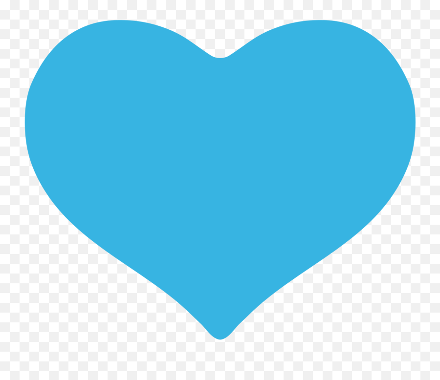 Blue Heart Emoji,Blue Heart Emoji