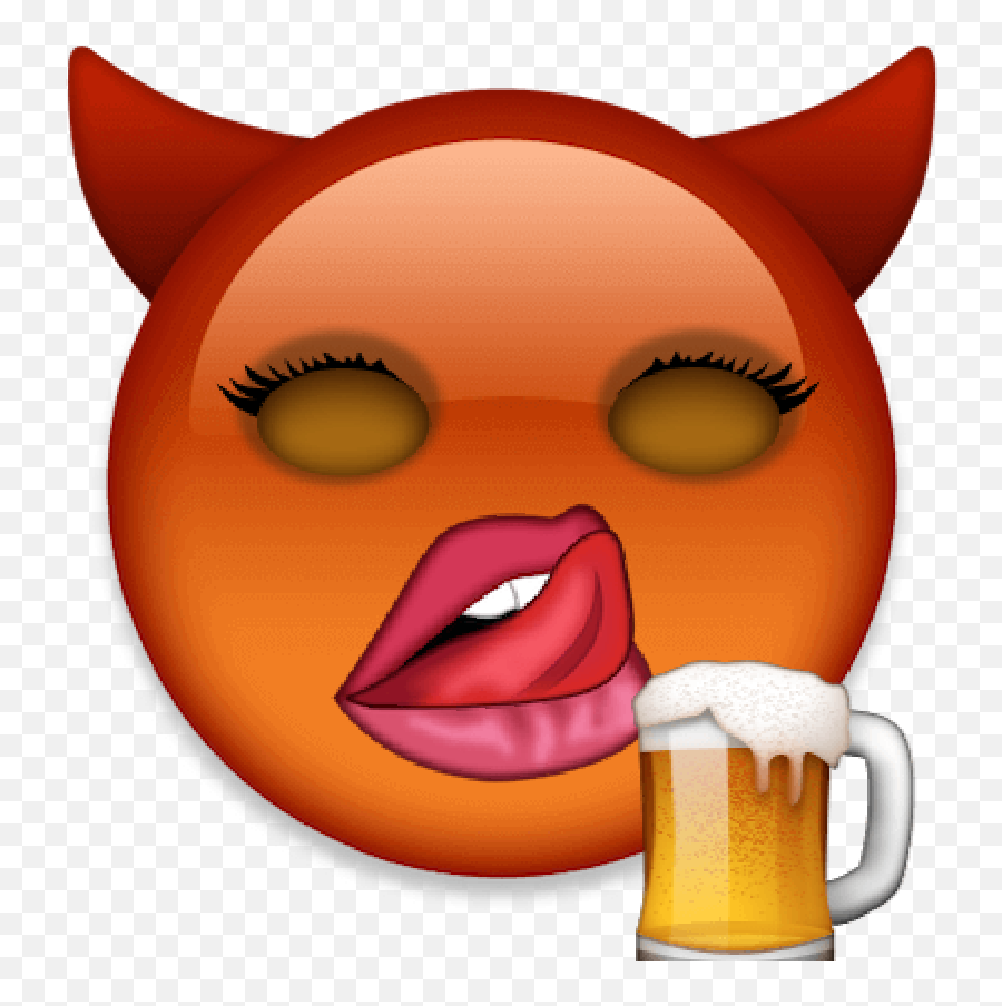 Sticker Emoji Emojisticker Devil - Demon Emoji,Devilish Emoji