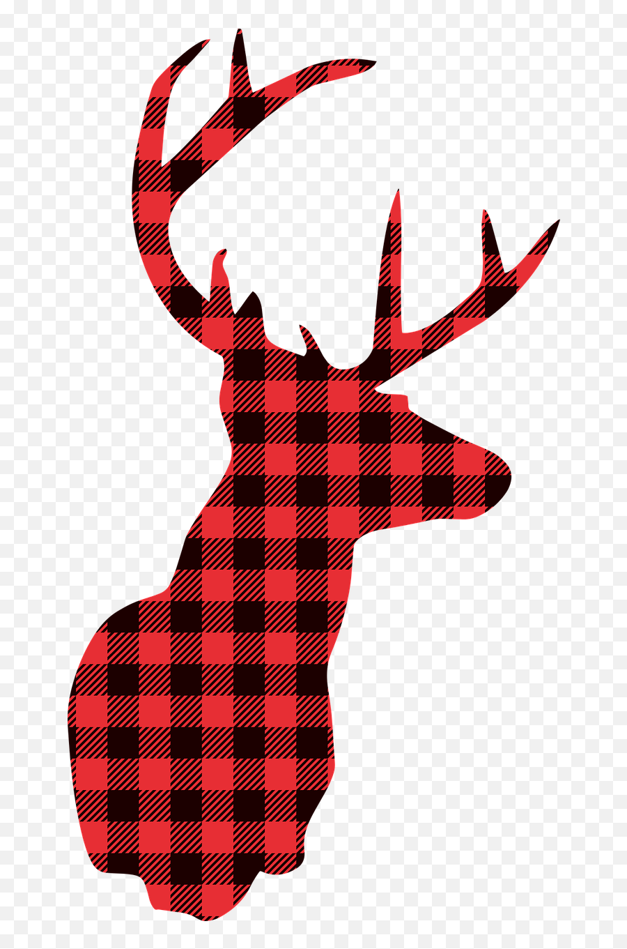 Deer Christmas Lumberjack Buffalo - Brother Deer Merry Christmas Emoji,Deer Hunting Emoji
