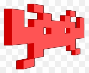3d Space Invader Vector Graphics - Space Invader Clipart Emoji,Space Needle Emoji