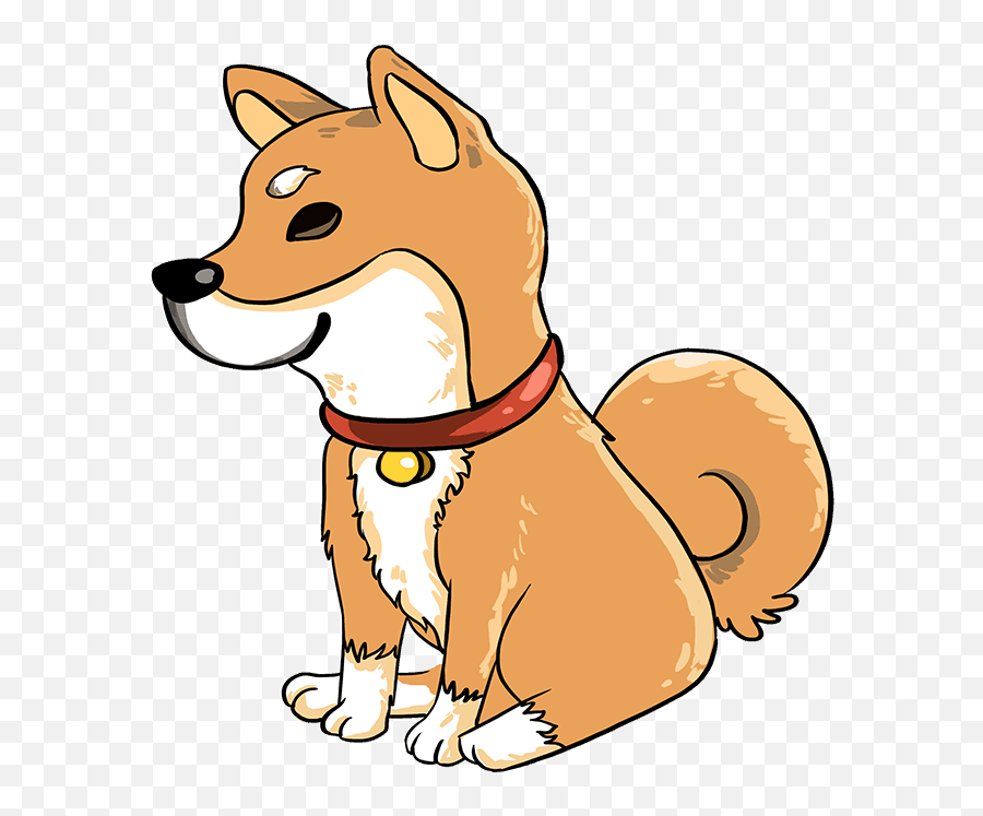 How To Draw A Shiba Inu - Draw A Shiba Inu Emoji,Shiba Inu Emoji